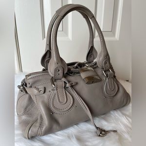 Authentic Chloe Paddington Leather Shoulder Bag